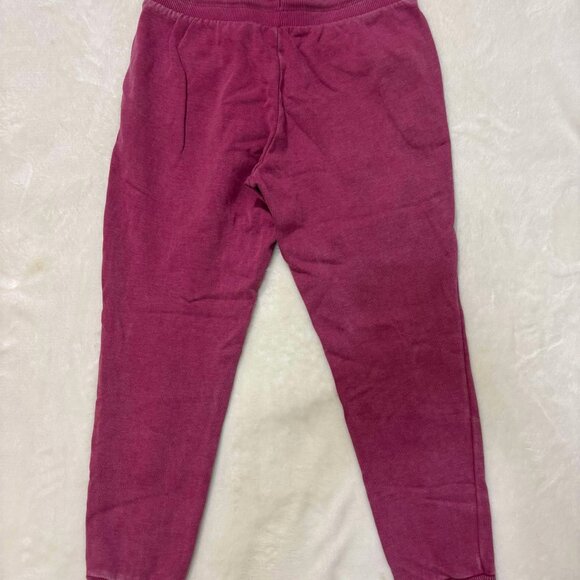 Women's Magenta Sweatpants with Pockets & a Drawstring by 90 Degree by Reflex - Picture 4 of 7